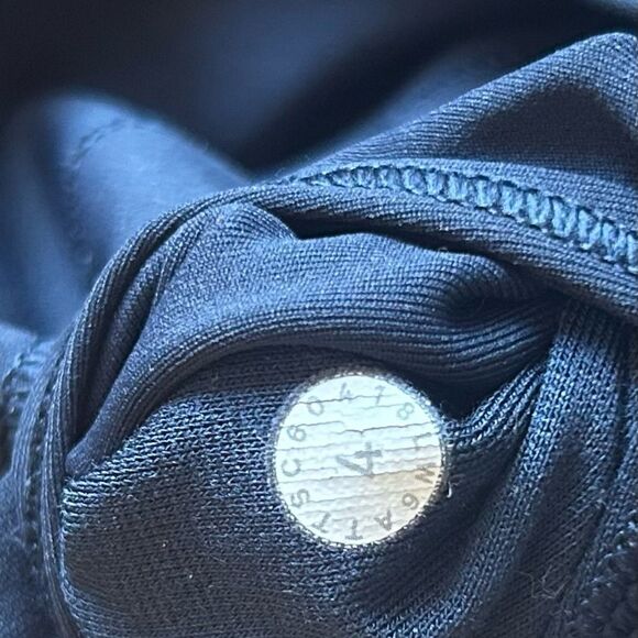 Lululemon Wunder Under Crop (Hi-Rise) Leggings Luxtreme 21" True Navy Size 4 - Picture 10 of 12